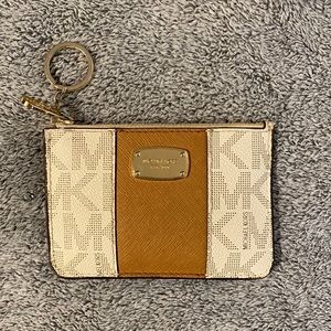 Michael Kors Wallet w/ ID holder and keychain!